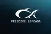 Freedive Lefkada logo from its official website