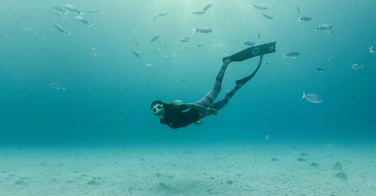 Freedive Menorca website preview